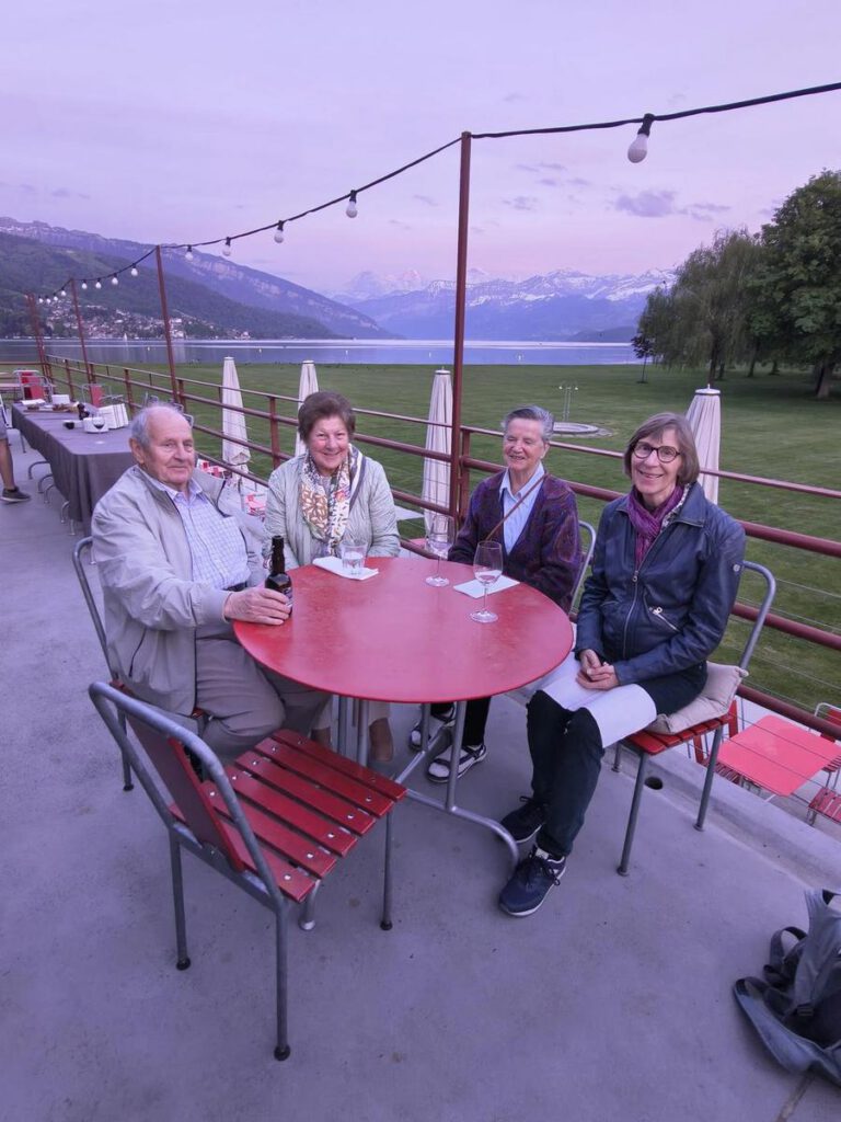 Jahresversammlung 2026 auf der Terrasse des Strämu-Beizli