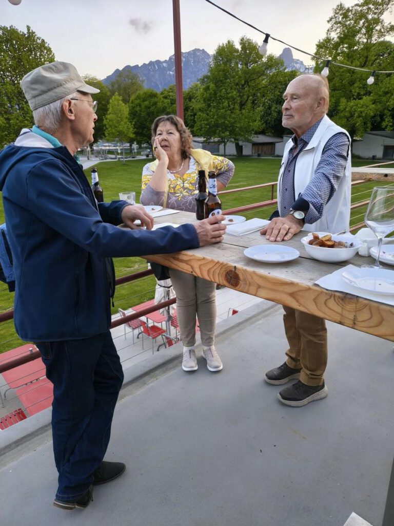 Jahresversammlung 2026 auf der Terrasse des Strämu-Beizli